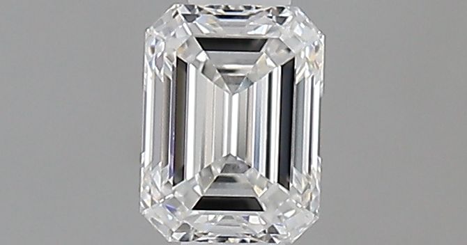 Diamond Natural 0,31Ct F-VVS1 Emerald - GIA3545022191