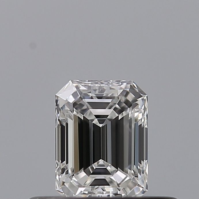 Diamond Natural 0,31Ct D-VVS2 Emerald - GIA6542253252