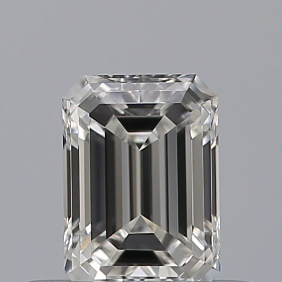Diamond Natural 0,38Ct F-IF Emerald - GIA7546091520