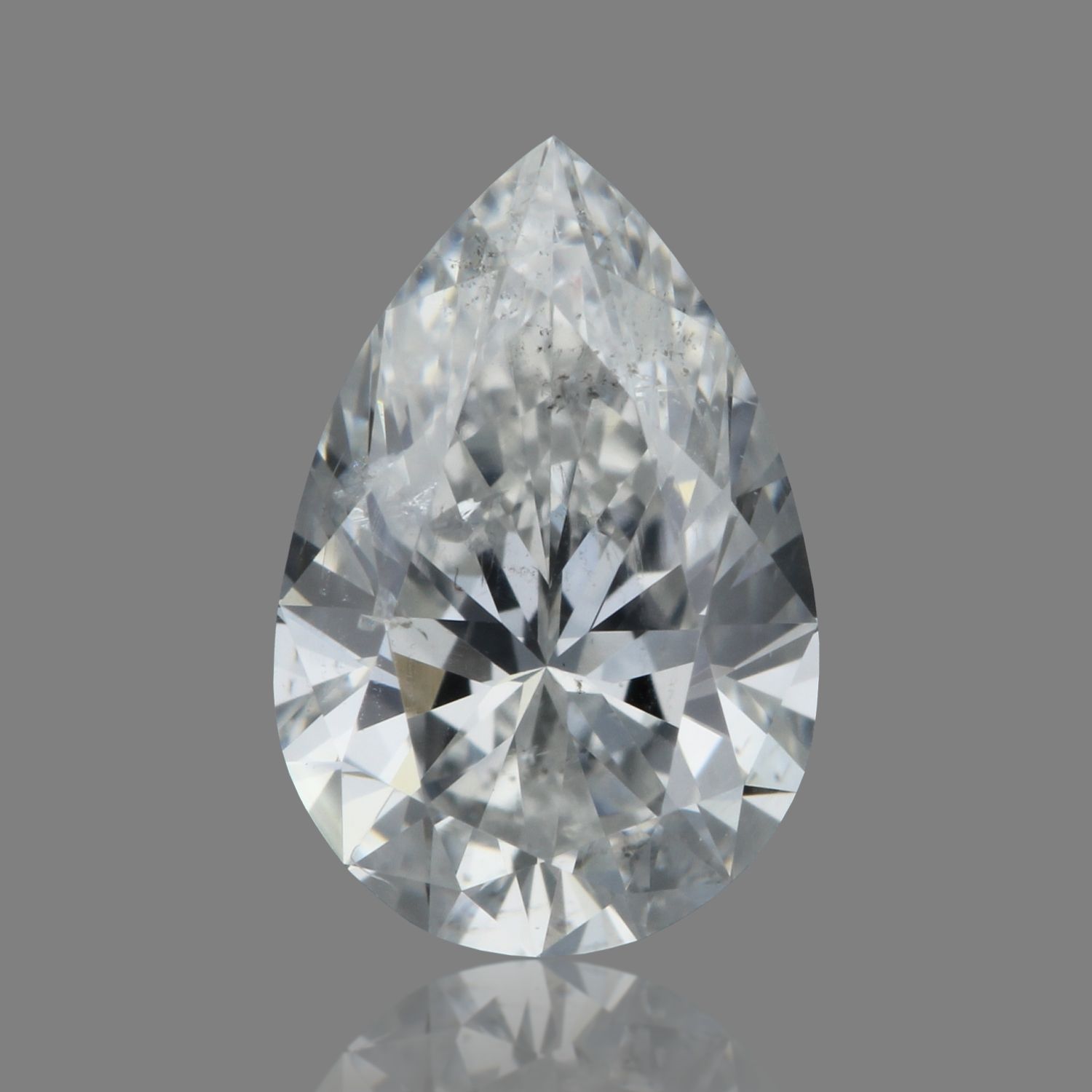 Diamond Natural 0,56Ct G-SI2 Pear - GIA7373778861
