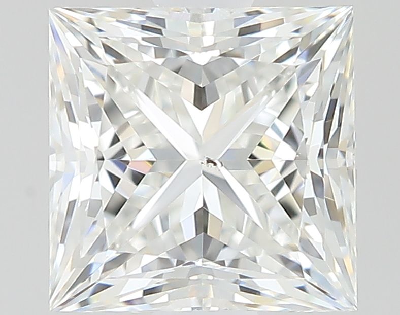 Diamond Natural 0,53Ct H-SI1 Princess - GIA7523403866