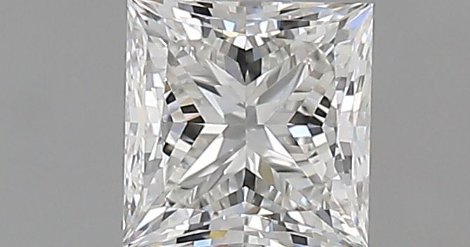 Diamond Natural 0,61Ct H-VVS1 Princess - GIA6542252830