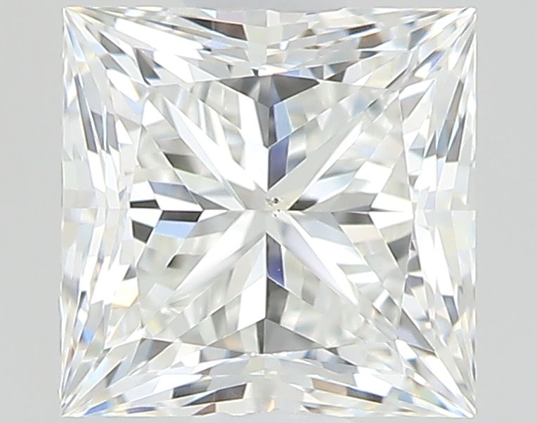 Diamond Natural 0,59Ct H-SI1 Princess - GIA1518321263