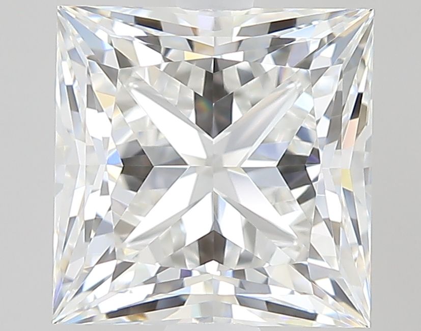 Diamond Natural 1,61Ct F-VVS2 Princess - GIA1515931544