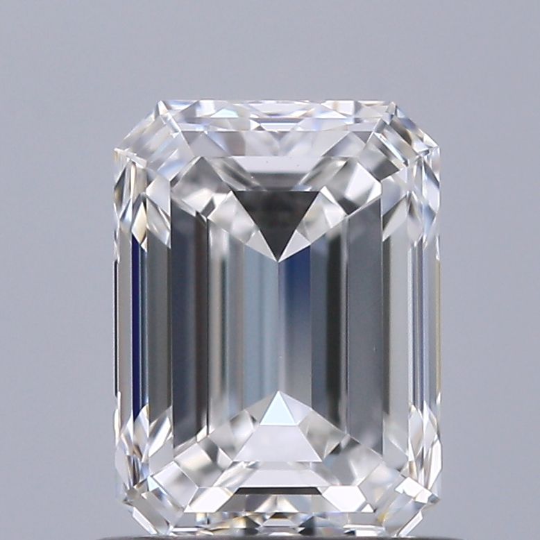 Diamond Natural 0,9Ct F-VVS2 Emerald - GIA2554093582