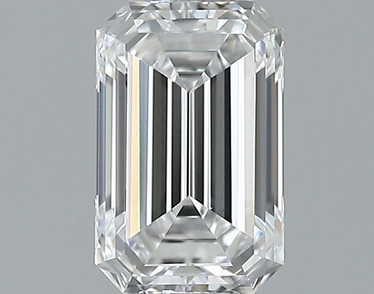 Diamond Natural 0,5Ct D-VVS2 Emerald - GIA6525490121