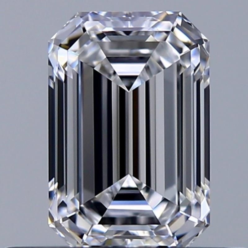 Diamond Natural 0,52Ct D-VVS1 Emerald - GIA6531391955