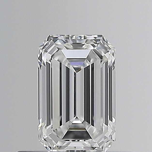 Diamond Natural 0,5Ct E-VVS2 Emerald - GIA6545468667
