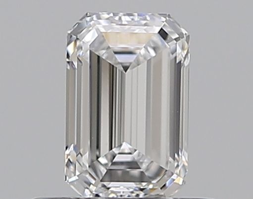 Diamond Natural 0,51Ct D-VVS2 Emerald - GIA6545746572