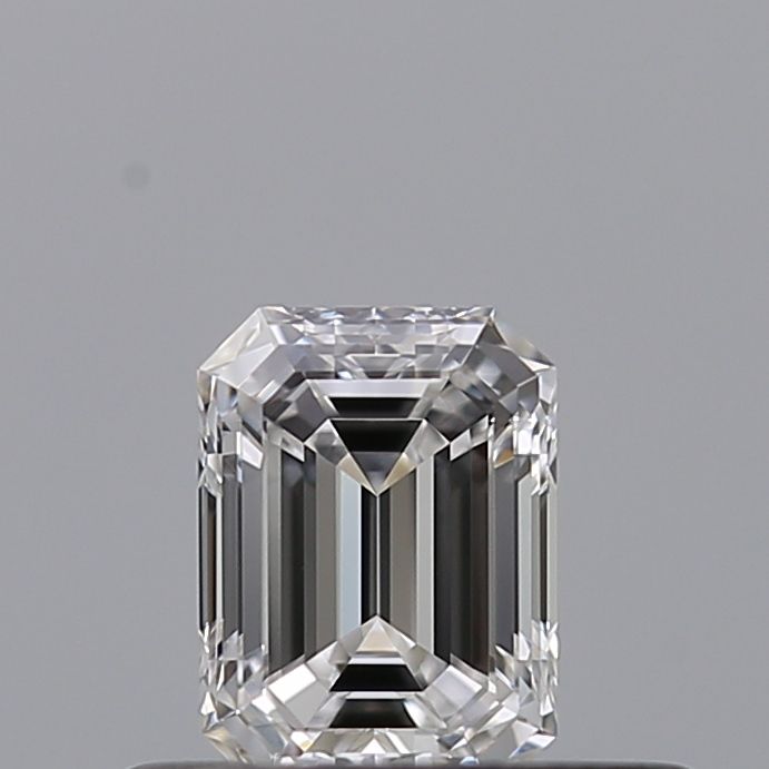 Diamond Natural 0,31Ct D-VVS2 Emerald - GIA1545107023