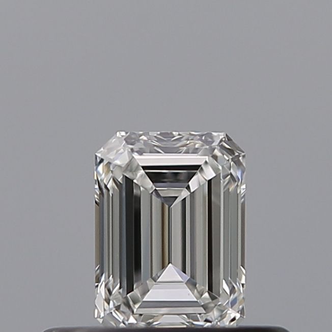 Diamond Natural 0,33Ct F-VVS1 Emerald - GIA6545108773