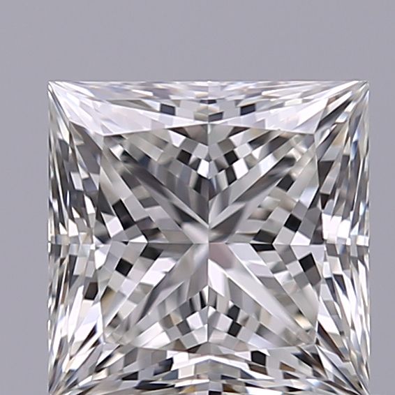 Diamond Natural 0,91Ct H-VVS1 Princess - GIA5553001025