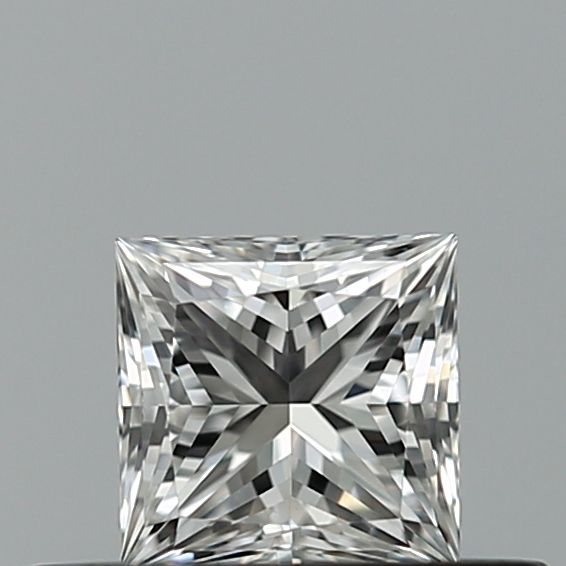 Diamond Natural 0,35Ct F-VVS2 Princess - GIA6545384566