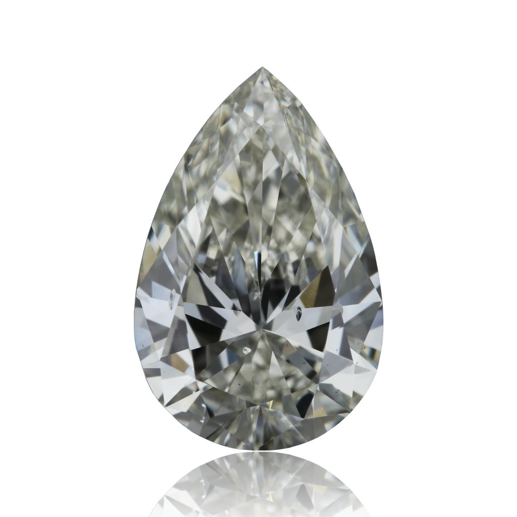 Diamond Natural 1Ct J-SI1 Pear - GIA7438670151