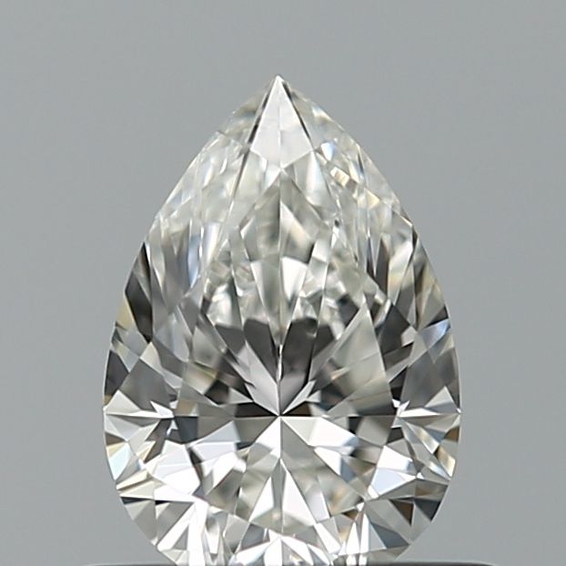 Diamond Natural 0,51Ct H-VVS1 Pear - GIA6542362345
