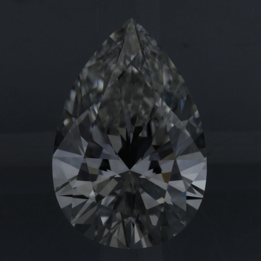 Diamond Natural 0,52Ct G-SI1 Pear - GIA1503828087
