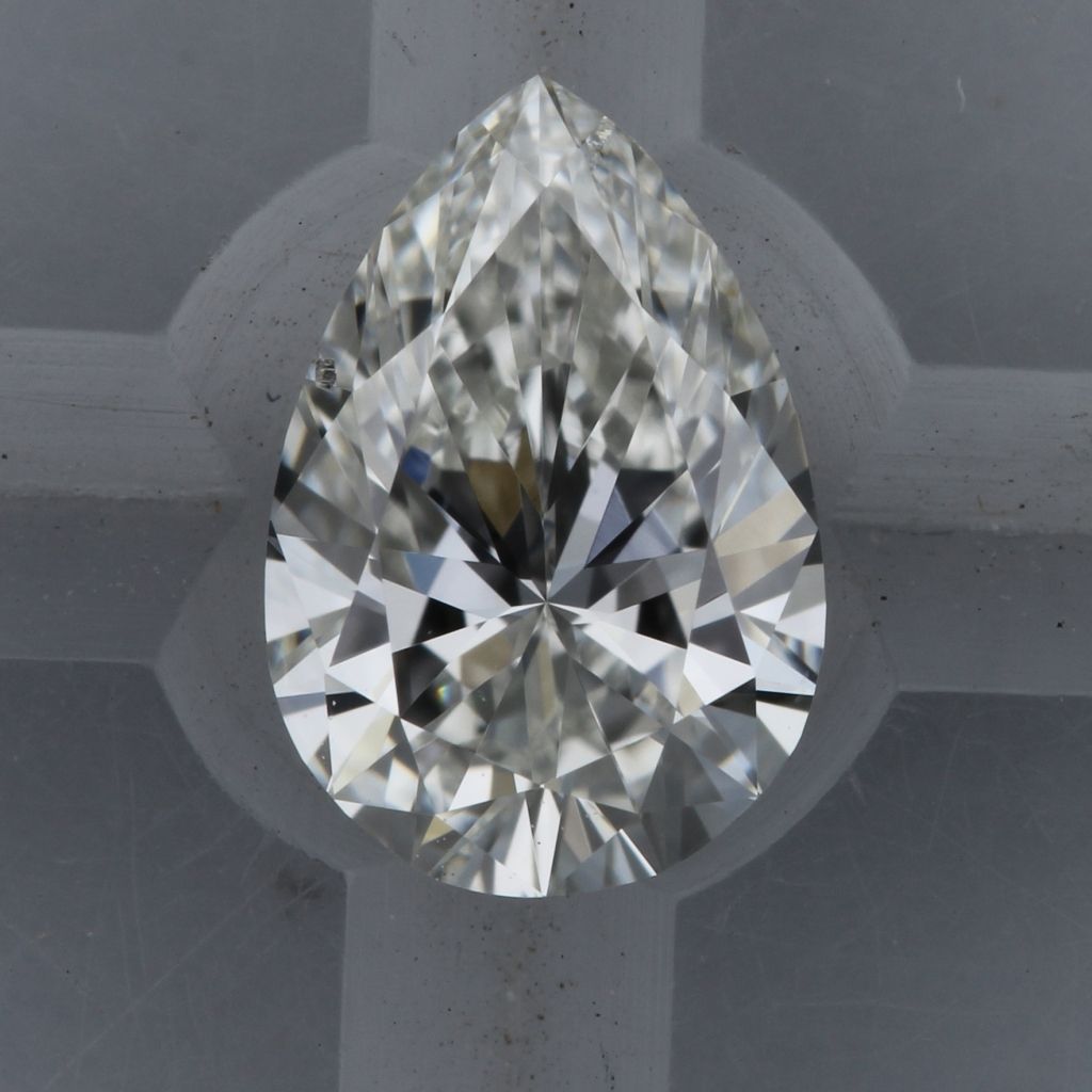 Diamond Natural 0,45Ct H-SI2 Pear - GIA2454188956