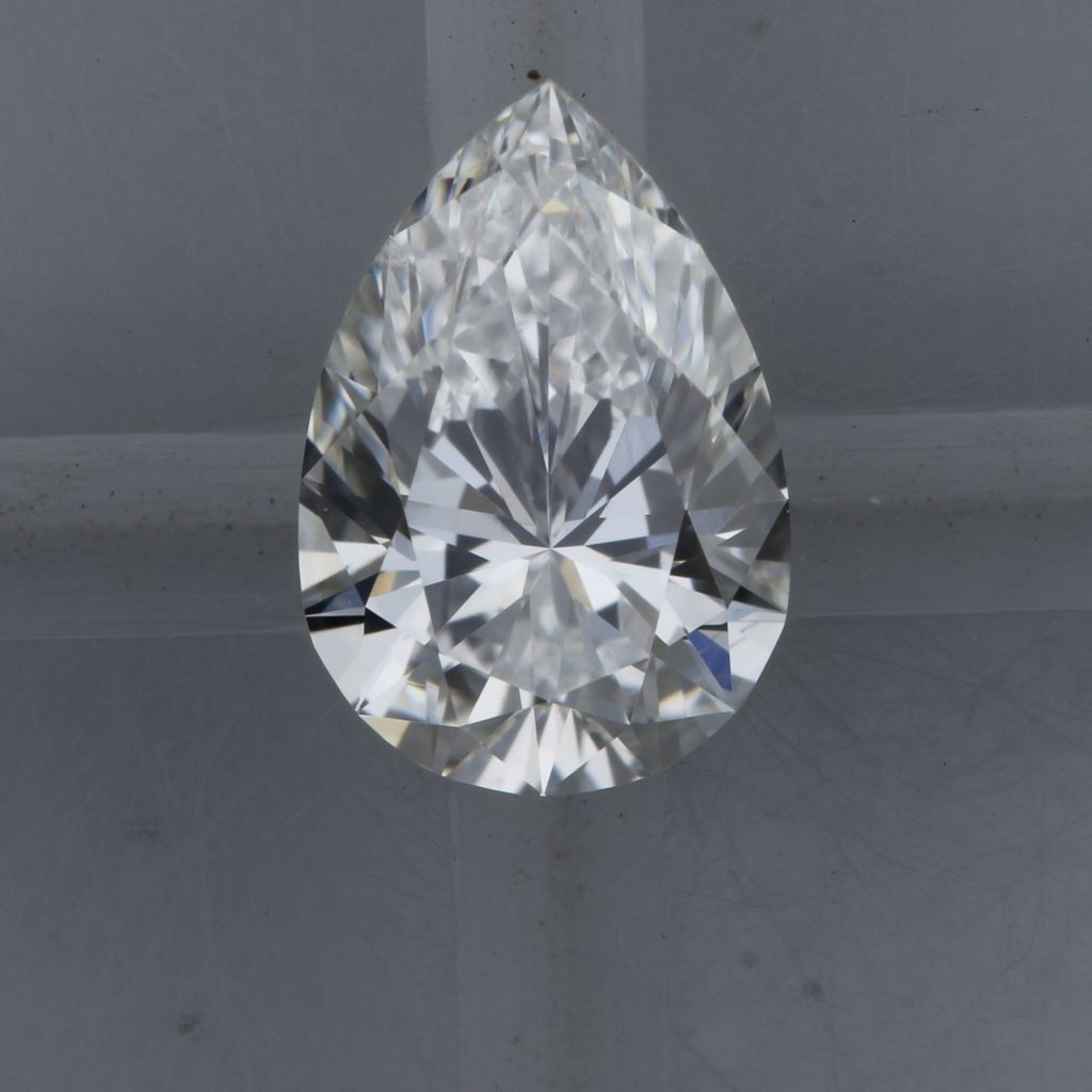 Diamond Natural 0,41Ct F-SI1 Pear - GIA1455188936