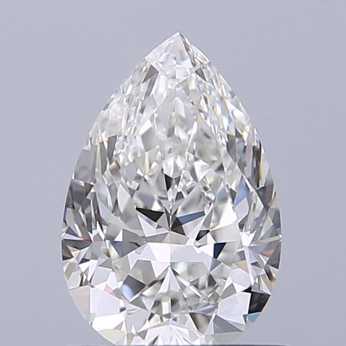 Diamond Natural 0,81Ct G-VVS1 Pear - GIA6555095347