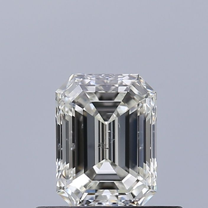 Diamond Natural 0,5Ct J-SI2 Emerald - GIA7556000508