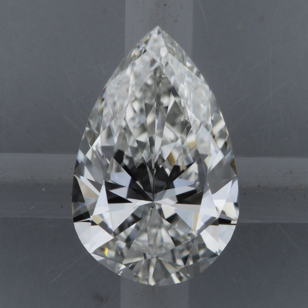 Diamond Natural 0,5Ct G-SI1 Pear - GIA6452259307