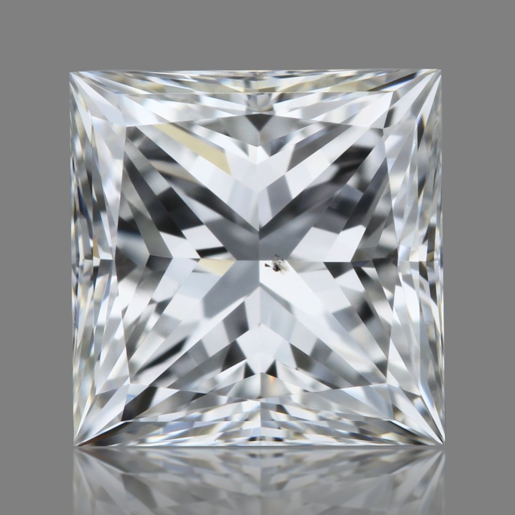 Diamond Natural 0,7Ct E-SI1 Princess - GIA5453912600