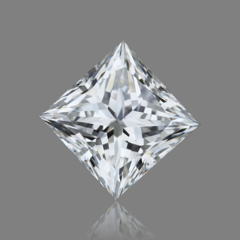 Diamond Natural 0,7Ct F-VVS2 Princess - GIA1455912596