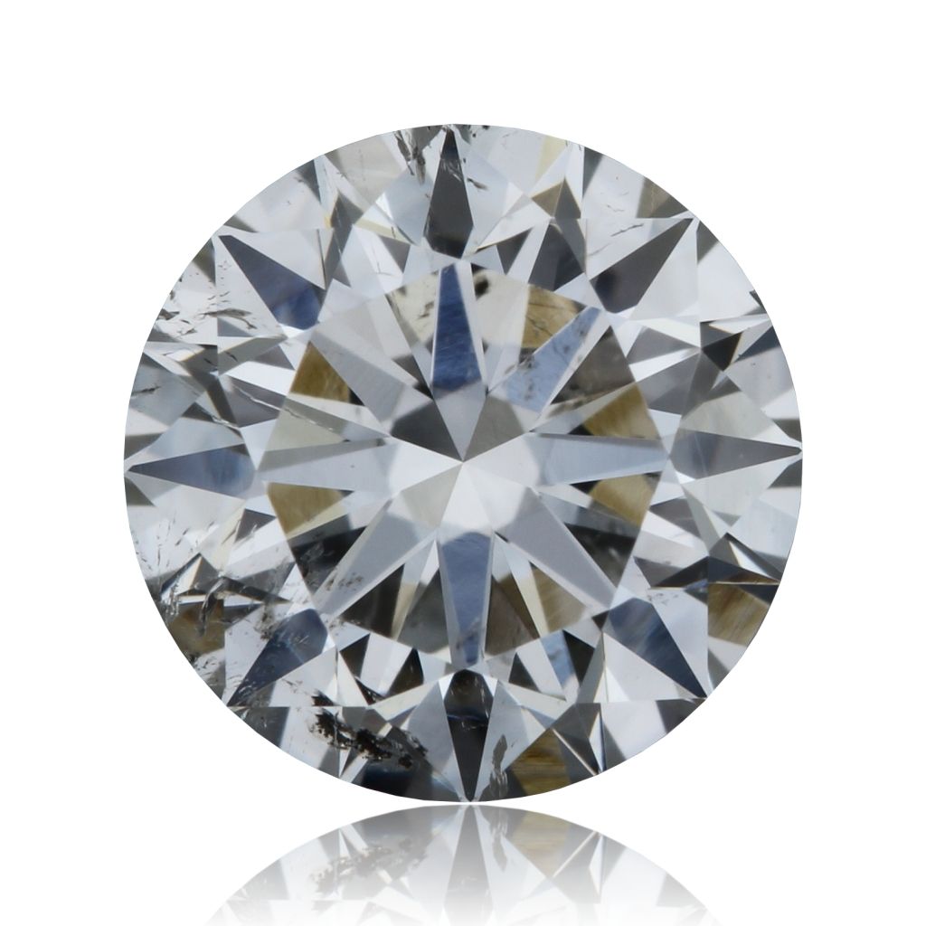 Diamond Natural 0,7Ct G-SI2 Round - GIA1435806224