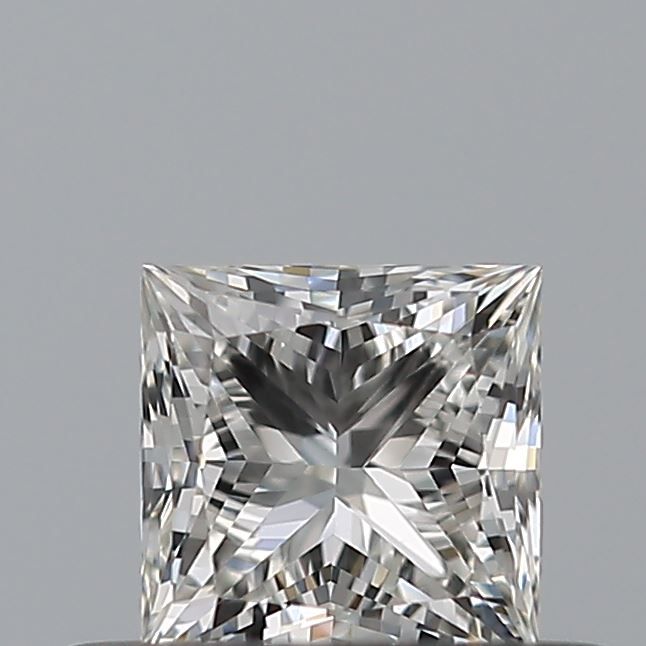 Diamond Natural 0,37Ct H-IF Princess - GIA7542529604