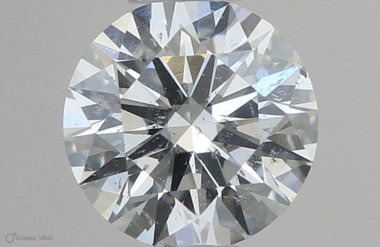 Diamond Natural 0,9Ct D-SI2 Round - GIA1248339009