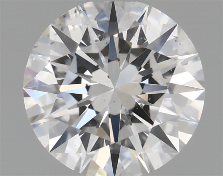 Diamond Natural 0,77Ct G-SI1 Round - GIA6455387373