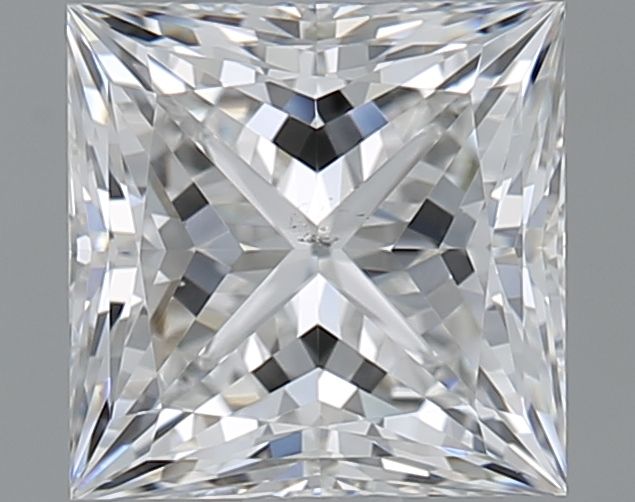 Diamond Natural 1,3Ct E-SI1 Princess - GIA7533298351