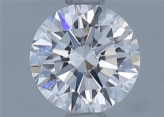 Diamond Natural 0,7Ct D-SI1 Round - GIA2126814271