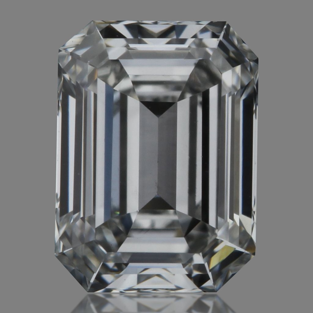 Diamond Natural 0,45Ct F-VVS1 Emerald - GIA6342051881
