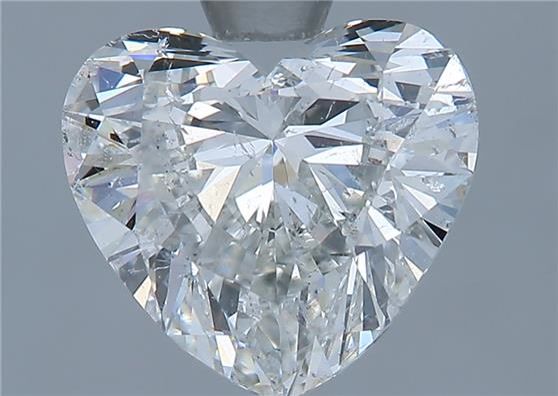 Diamond Natural 1,66Ct H-SI2 Heart - GIA6411020543