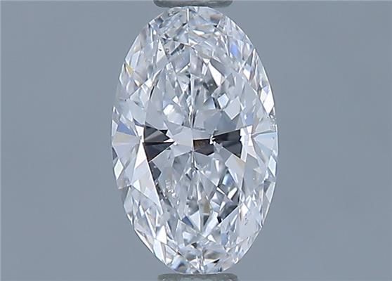 Diamond Natural 0,51Ct D-SI1 Oval - GIA6472304144