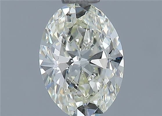 Diamond Natural 0,52Ct L-VVS2 Oval - GIA5201010297