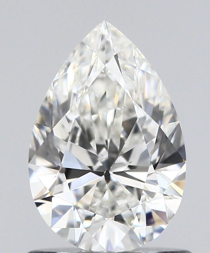 Diamond Natural 0,82Ct H-SI1 Pear - GIA6432595238