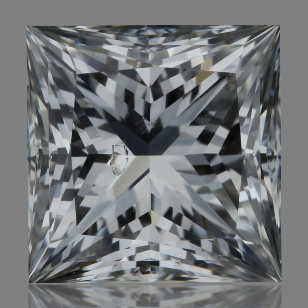 Diamond Natural 0,56Ct E-SI1 Princess - GIA5343699629