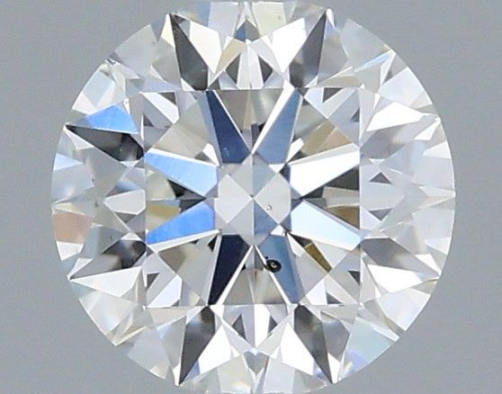 Diamond Natural 0,37Ct G-SI1 Round - GIA7512969714