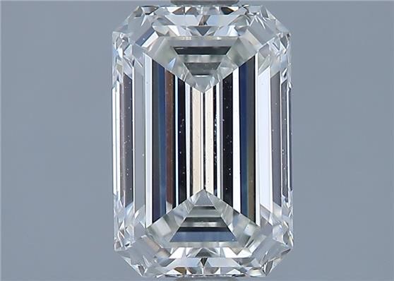 Diamond Natural 1,51Ct H-VVS2 Emerald - GIA7458878087