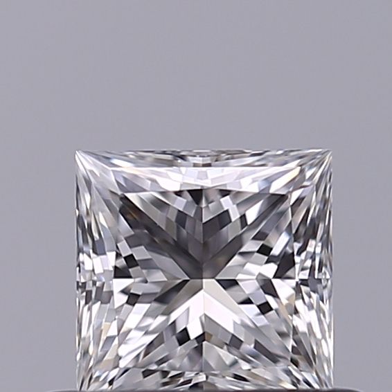 Diamond Natural 0,45Ct D-IF Princess - GIA5543544357