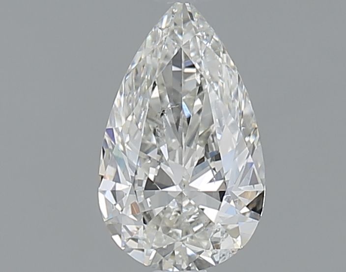 Diamond Natural 0,71Ct H-SI2 Pear - GIA6531788303