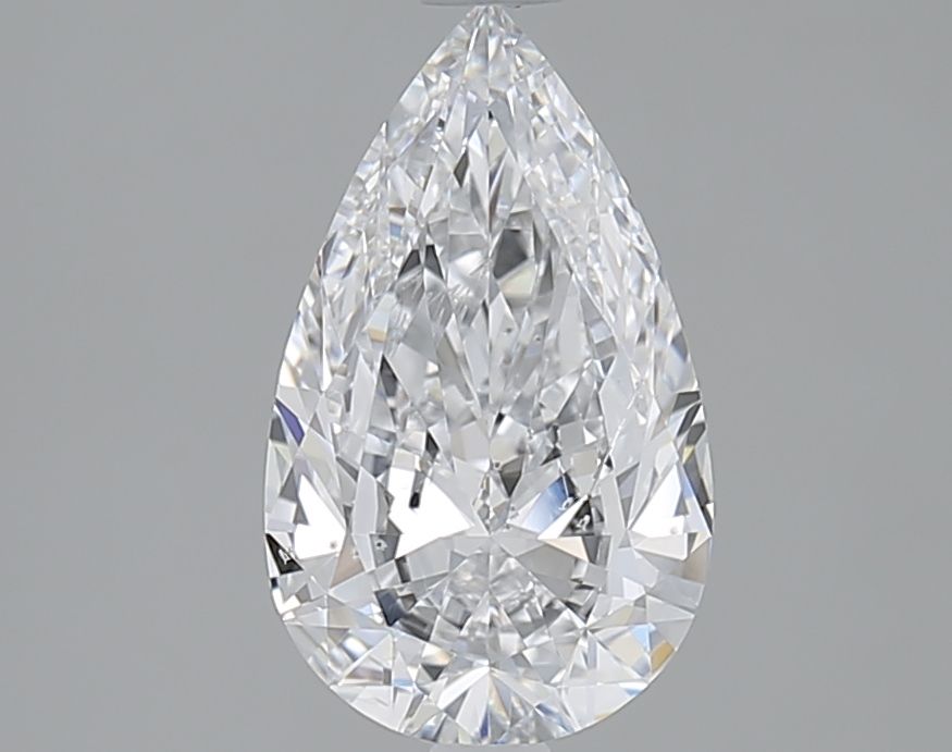 Diamond Natural 1,8Ct D-SI2 Pear - GIA7532597163