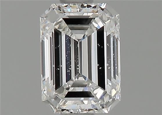 Diamond Natural 0,89Ct F-SI1 Emerald - GIA5423109230