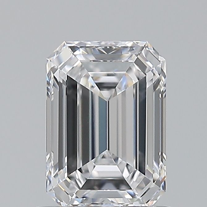 Diamond Natural 0,81Ct D-VVS2 Emerald - GIA6532360086