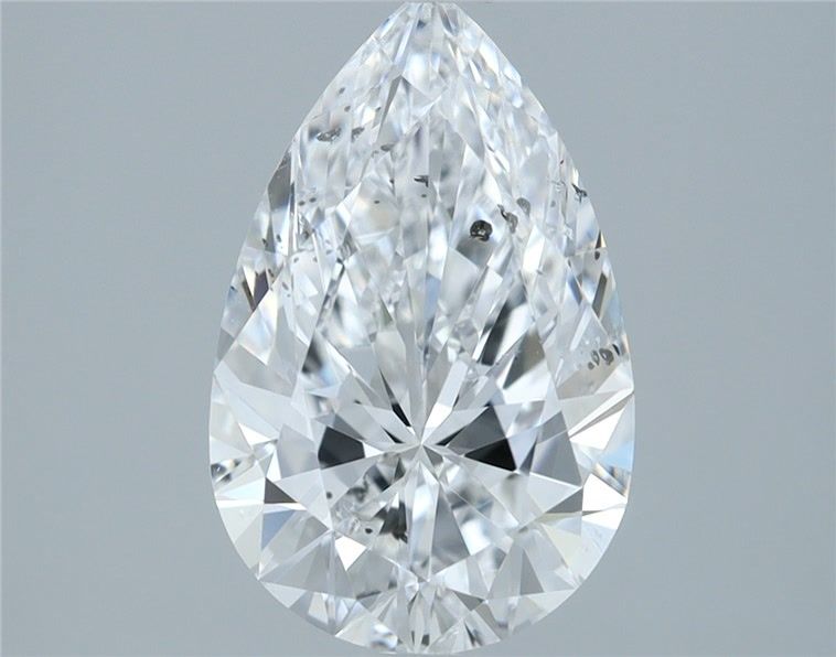 Diamond Natural 2Ct D-SI2 Pear - GIA6535514157