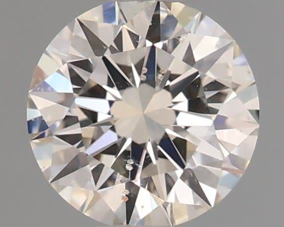 Diamond Natural 0,51Ct J-SI2 Round - GIA6432751584