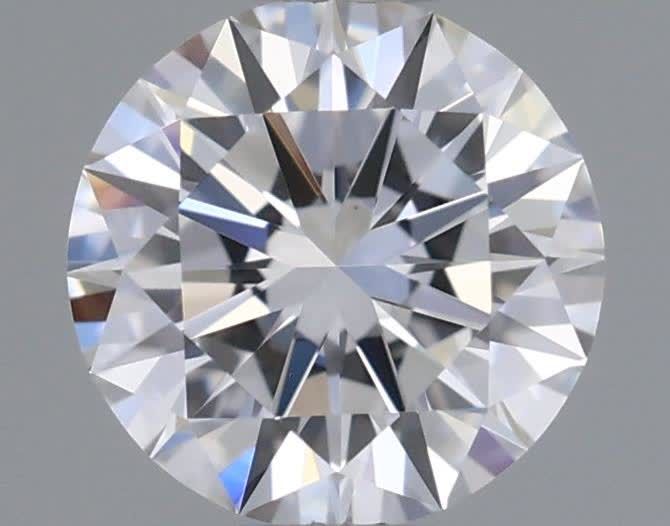 Diamond Natural 0,45Ct D-VS1 Round - GIA6435603945