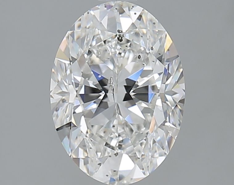 Diamond Natural 2Ct F-SI2 Oval - GIA6535088285